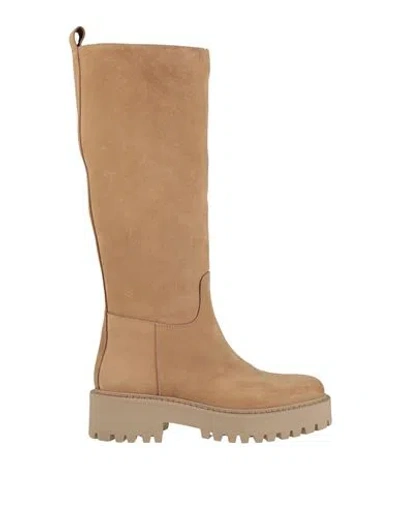Civico14 Woman Boot Sand Size 8 Leather