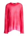 Cividini Cashmere Woman Sweater Magenta Size 6 Cashmere In Magenta