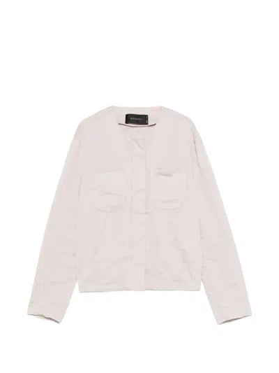 Cividini Chest-pocket Jacket In Purple