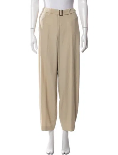 Pre-owned Cividini Collection Wide Leg Pants In Neutrals