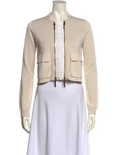 Pre-owned Cividini Crew Neck Sweater W/ Tags In Neutral