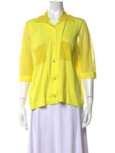 Pre-owned Cividini Sweater In Yellow