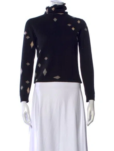 Pre-owned Cividini Vintage Cashmere Sweater In Black