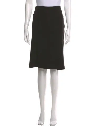 Pre-owned Cividini Wool Knee-length Skirt In Brown