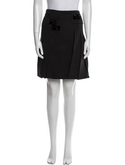 Pre-owned Cividini Wool Knee-length Skirt In Multi