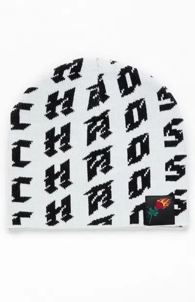 Civil Chaos Multiplied Beanie In White