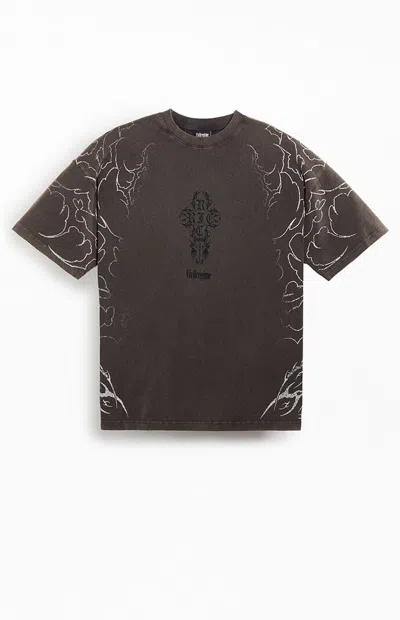 Civil Men's Concrete Sin Acot T-shirt In Brown
