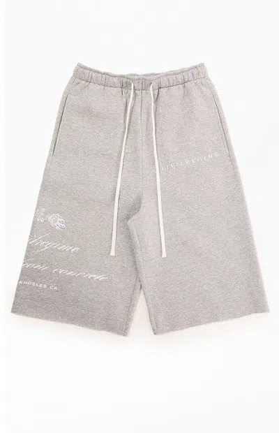Civil Men's Heather Grey Rfc Lounger Fleece Sweat Shorts In Heather Gray