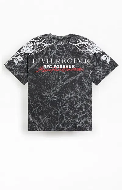 Civil Men's Rfc Forever Thorn T-shirt In Black