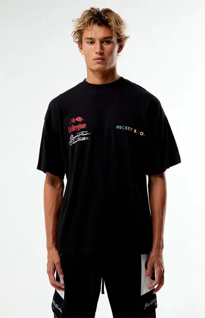 Civil Men's X Mickey Mouse And Friends Oversized T-shirt In Black