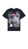 Civil Regime Watch Us Burn Oversized Tee In Future Dusk