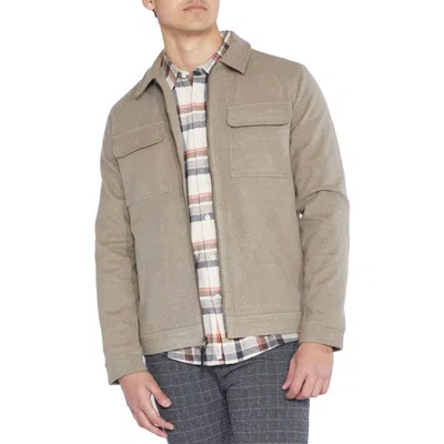 Civil Society Drake Jacket In Heather Khaki