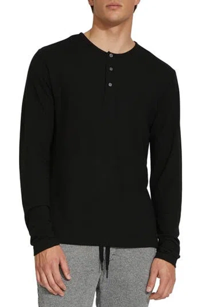 Civil Society Hacchi Knit Henley In Black