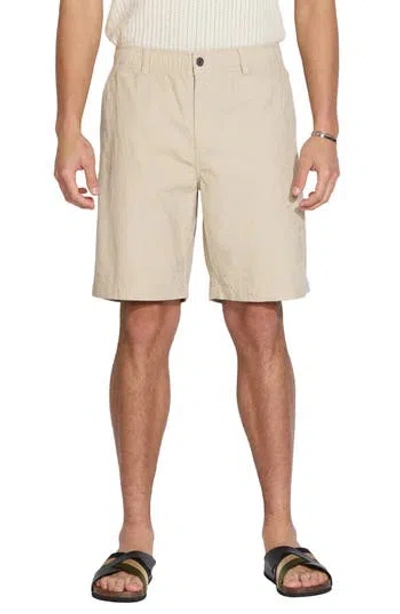 Civil Society Matt Relaxed Fit Jacquard Shorts In Neutral