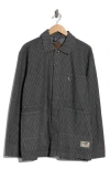Civil Society Oversize Railroad Chore Jacket In Gray