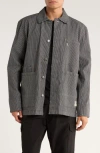 Civil Society Oversize Railroad Chore Jacket In Gray