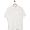 Civil Society Relaxed Fit Open Stitch Camp Shirt In White