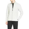 Civil Society Textured Zip-up Jacket In Heather Gray