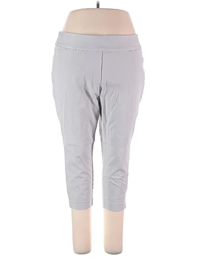Pre-owned Cj Banks Active Pants In Gray