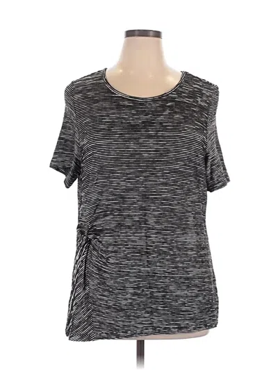Pre-owned Cj Banks Active T-shirt In Gray