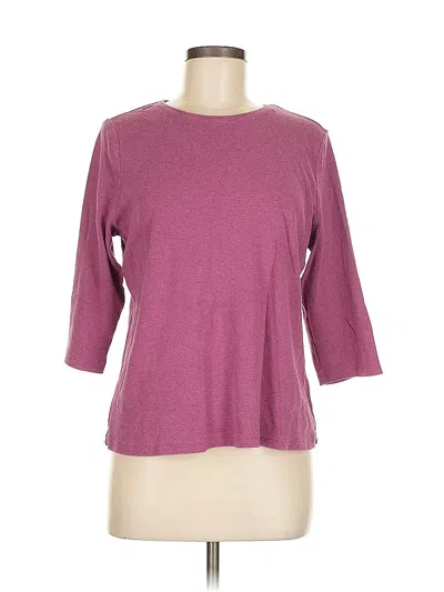 Pre-owned Cj Banks Cardigan Sweater In Purple