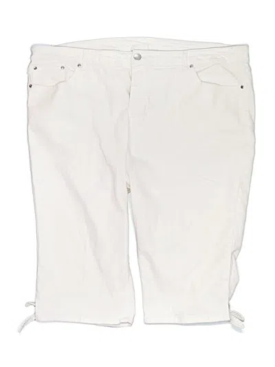 Pre-owned Cj Banks Cargo Shorts In White