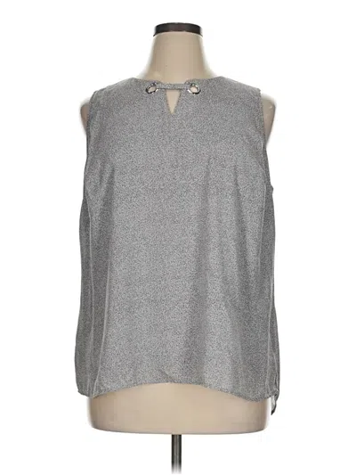 Pre-owned Cj Banks Casual Dress In Gray