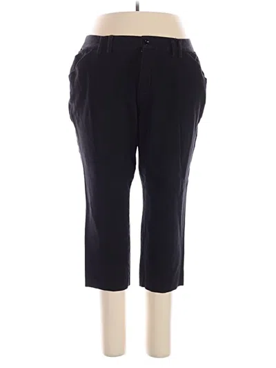 Pre-owned Cj Banks Casual Pants In Black