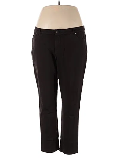 Pre-owned Cj Banks Casual Pants In Black