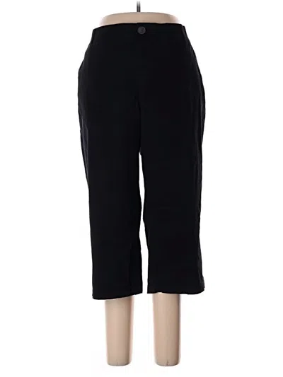 Pre-owned Cj Banks Casual Pants In Black