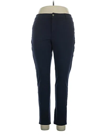Pre-owned Cj Banks Casual Pants In Blue
