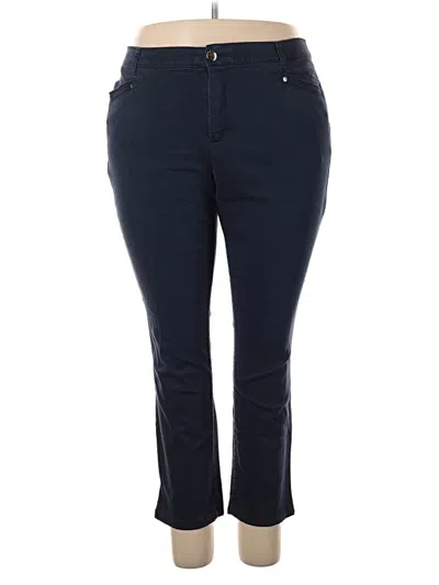 Pre-owned Cj Banks Casual Pants In Blue