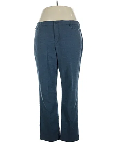Pre-owned Cj Banks Casual Pants In Blue