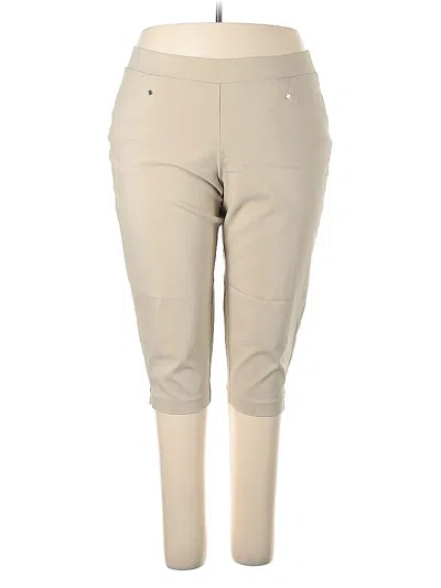 Pre-owned Cj Banks Casual Pants In Brown