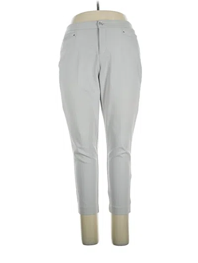 Pre-owned Cj Banks Casual Pants In Gray