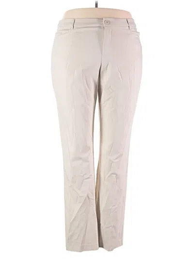 Pre-owned Cj Banks Casual Pants In Ivory