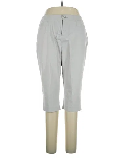 Pre-owned Cj Banks Casual Pants In Silver