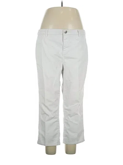 Pre-owned Cj Banks Casual Pants In Silver