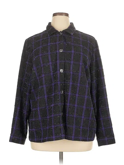 Pre-owned Cj Banks Coat In Purple