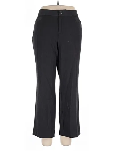 Pre-owned Cj Banks Dress Pants In Black