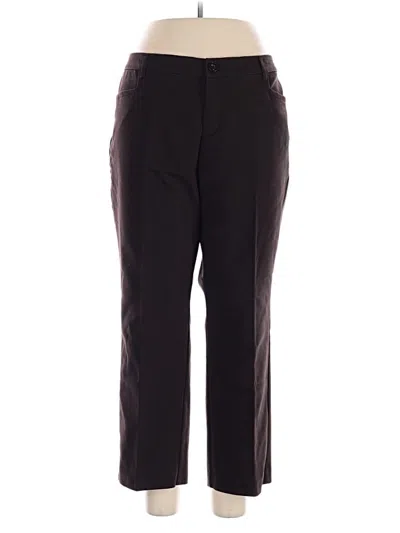 Pre-owned Cj Banks Dress Pants In Black