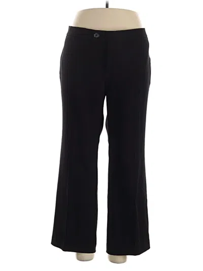 Pre-owned Cj Banks Dress Pants In Black