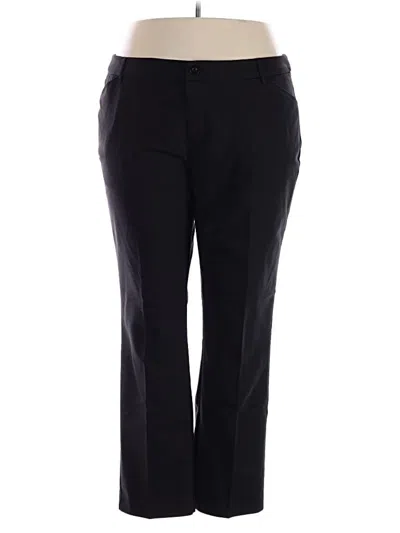 Pre-owned Cj Banks Dress Pants In Black