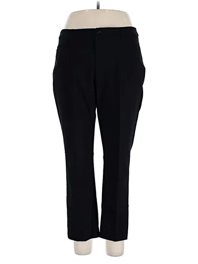 Pre-owned Cj Banks Dress Pants In Black