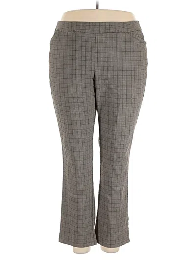 Pre-owned Cj Banks Dress Pants In Gray