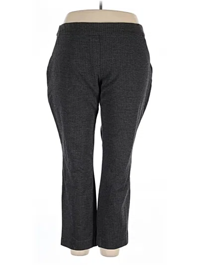 Pre-owned Cj Banks Dress Pants In Gray