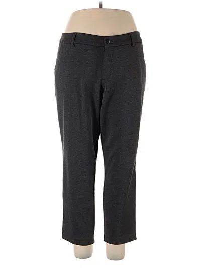 Pre-owned Cj Banks Dress Pants In Gray