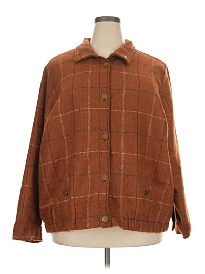 Pre-owned Cj Banks Jacket In Brown