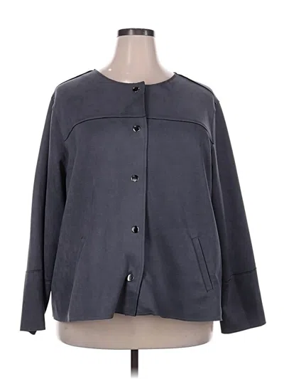 Pre-owned Cj Banks Jacket In Gray