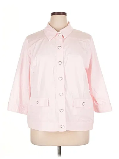 Pre-owned Cj Banks Jacket In Pink